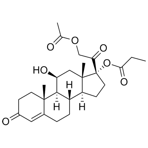 Picture of Hydrocortisone 17-Propionate 21-Acetate