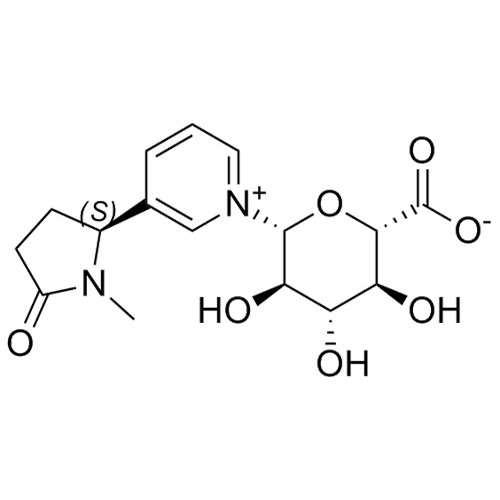 Show details for Cotinine N-Glucuronide Picture of Cotinine N-Glucuronide