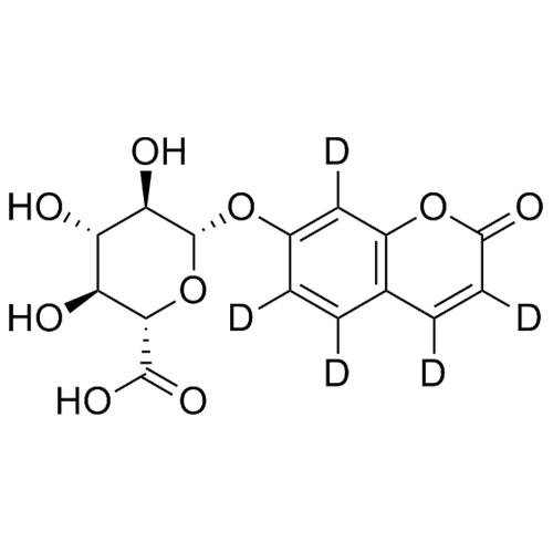 Show details for 7-Hydroxycoumarin-d5 glucuronide Picture of 7-Hydroxycoumarin-d5 glucuronide