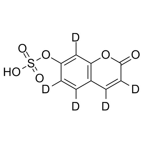 Show details for 7-Hydroxycoumarin-d5 sulfate Picture of 7-Hydroxycoumarin-d5 sulfate