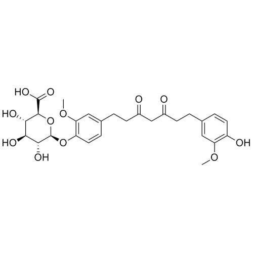 Show details for Tetrahydrocurcumin O-Glucuronide Picture of Tetrahydrocurcumin O-Glucuronide