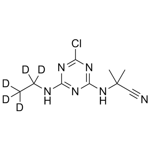 Show details for Cyanazine-d5 Picture of Cyanazine-d5