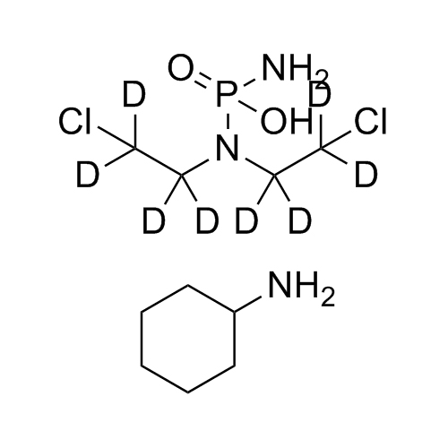 Picture of Phosphamide Mustard-d8 Cyclohexamine Salt