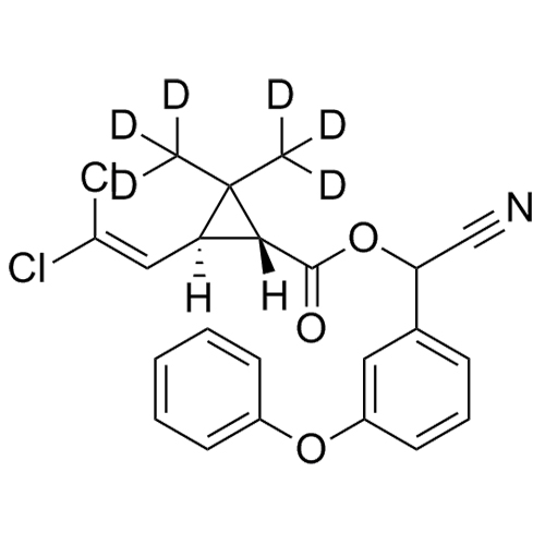 Picture of trans-Cypermethrin-d6