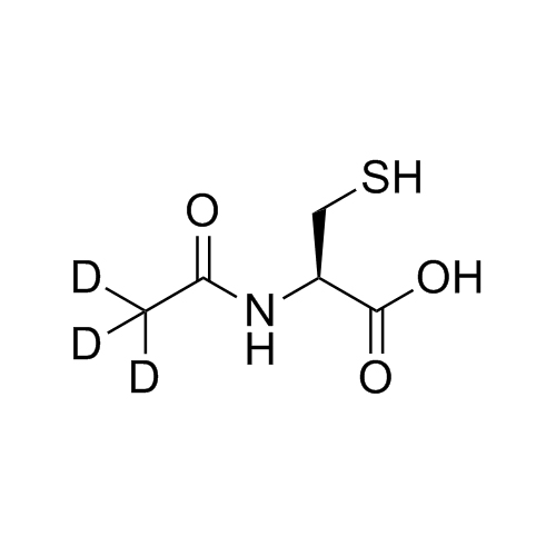 Picture of N-Acetyl-L-Cysteine-d3 (Acetylcysteine-d3)