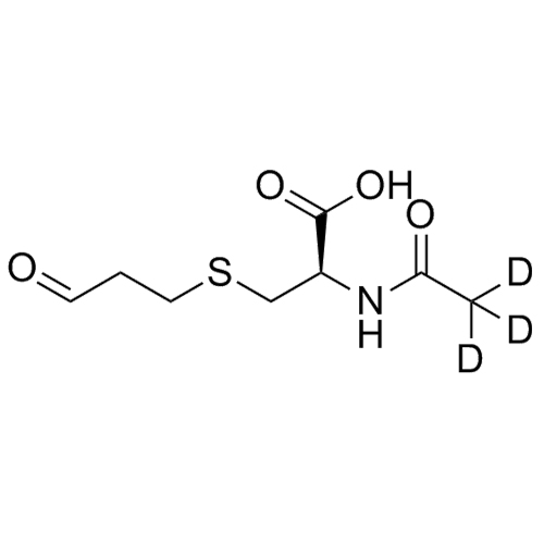 Picture of N-(Acetyl-d3)-S-(3-Oxopropyl)-L-Cysteine