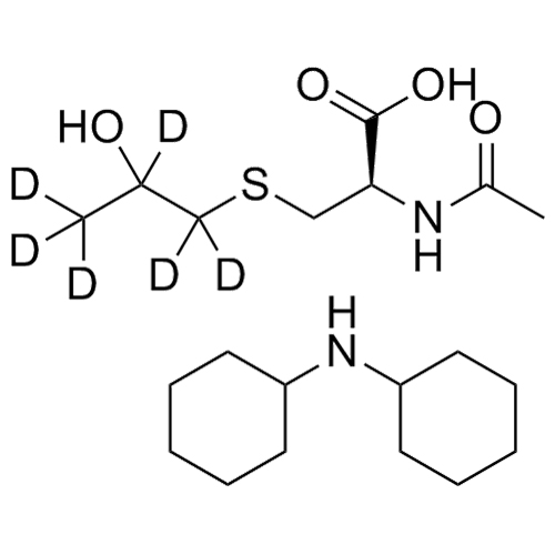 Picture of N-Acetyl-S-(2-hydroxypropyl)Cysteine-d6 Dicyclohexylammonium Salt