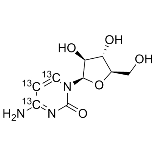 Show details for Cytarabine-13C3 Picture of Cytarabine-13C3