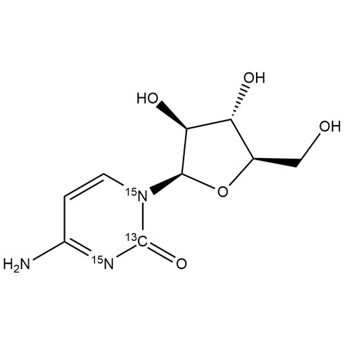 Show details for Cytarabine-13C-15N2 Picture of Cytarabine-13C-15N2