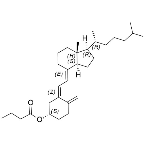 Show details for Cholecalciferol EP Impurity F (Cholecalciferol butyrate) Picture of Cholecalciferol EP Impurity F (Cholecalciferol butyrate)