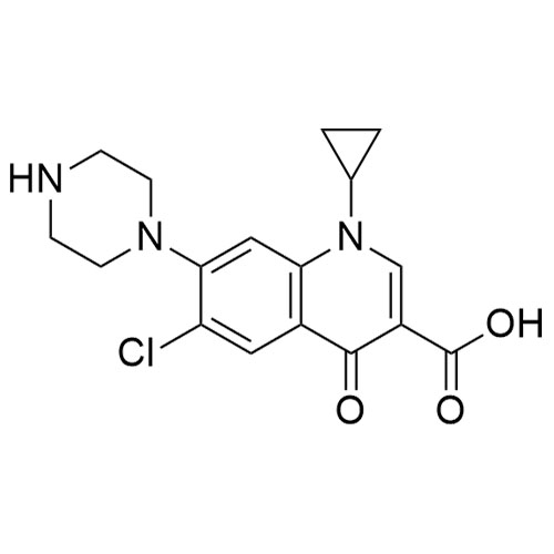 Show details for 6-Chloro-6-Defluoro Ciprofloxacin Picture of 6-Chloro-6-Defluoro Ciprofloxacin