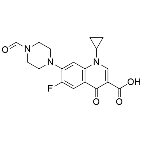 Show details for Formyl Ciprofloxacin Picture of Formyl Ciprofloxacin