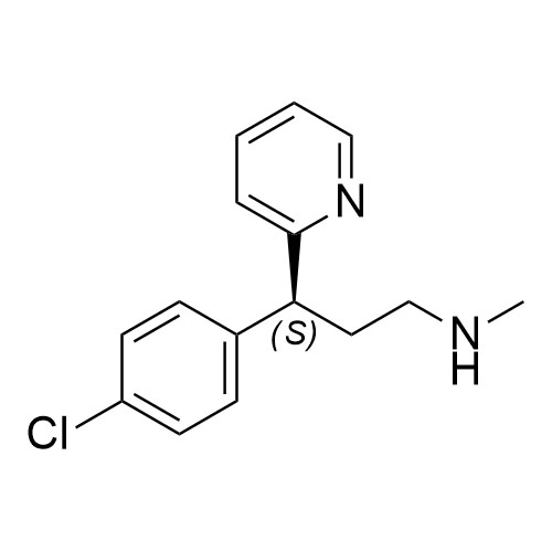 Picture of (3S)-(3-(4-Chlorophenyl)-N-methyl-3-(pyridin-2-yl)propan-1-amine