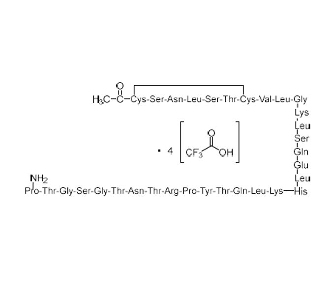 Show details for N-Acetyl-cys(1)-calcitonin Salmon Trifluoroacetic Acid Picture of N-Acetyl-cys(1)-calcitonin Salmon Trifluoroacetic Acid