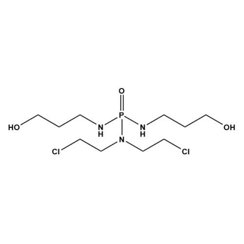 Picture of N,N-Bis(2-chloroethyl)-N',N’’-bis(3-hydroxypropyl)phosphoric Triamide