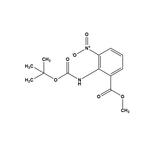 Show details for Methyl 2-(tert-Butoxycarbonylamino)-3-nitrobenzoate Picture of Methyl 2-(tert-Butoxycarbonylamino)-3-nitrobenzoate