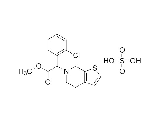 Show details for rac-Clopidogrel EP Impurity B Sulphate Salt Picture of rac-Clopidogrel EP Impurity B Sulphate Salt