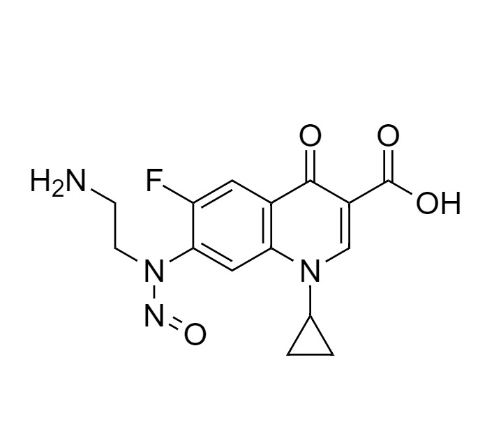 Show details for N-Nitroso Ciprofloxacin EP Impurity C Picture of N-Nitroso Ciprofloxacin EP Impurity C