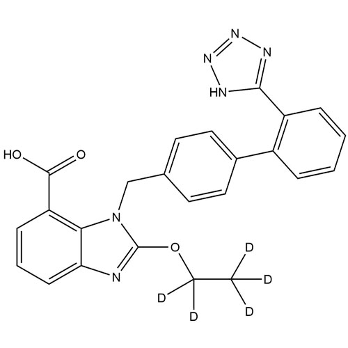 Show details for Candesartan-d5 Picture of Candesartan-d5