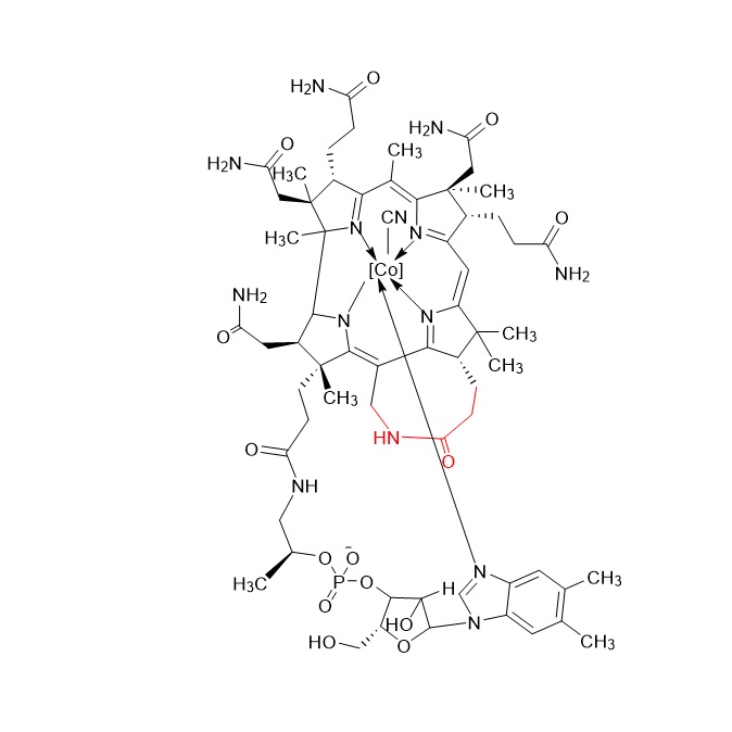 Picture of Cyanocobalamin Amide Ring Impurity