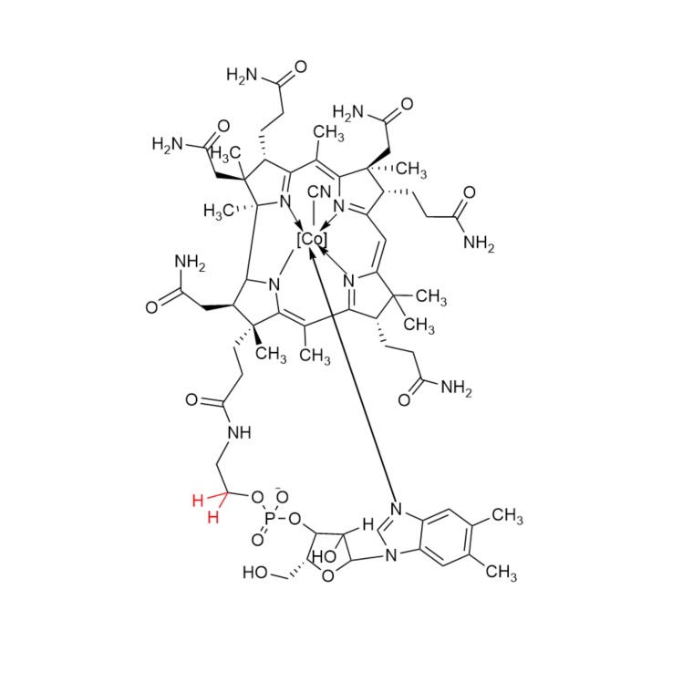 Picture of Cyanocobalamin Desmethyl Impurity