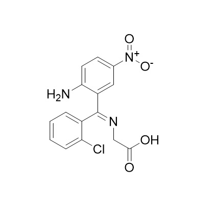 Picture of Clonazepam Open ring carboxylic acid analog
