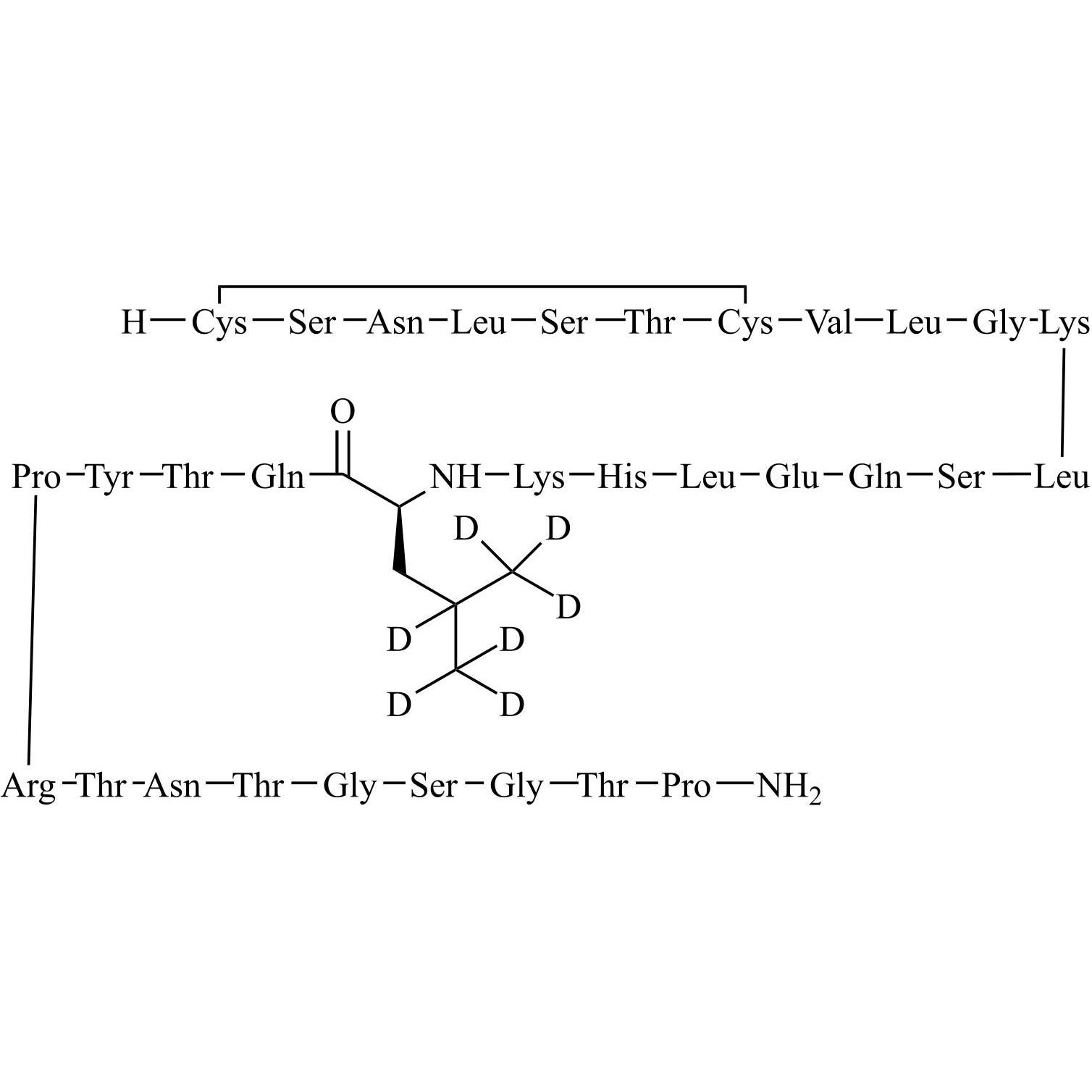 Show details for Calcitonin (Salmon)-d7 Picture of Calcitonin (Salmon)-d7