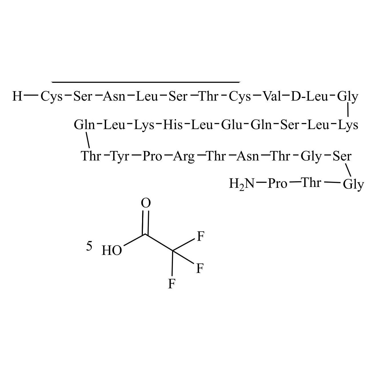 Picture of Calcitonin (Salmon) EP Impurity B Pentatrifluoroacetate