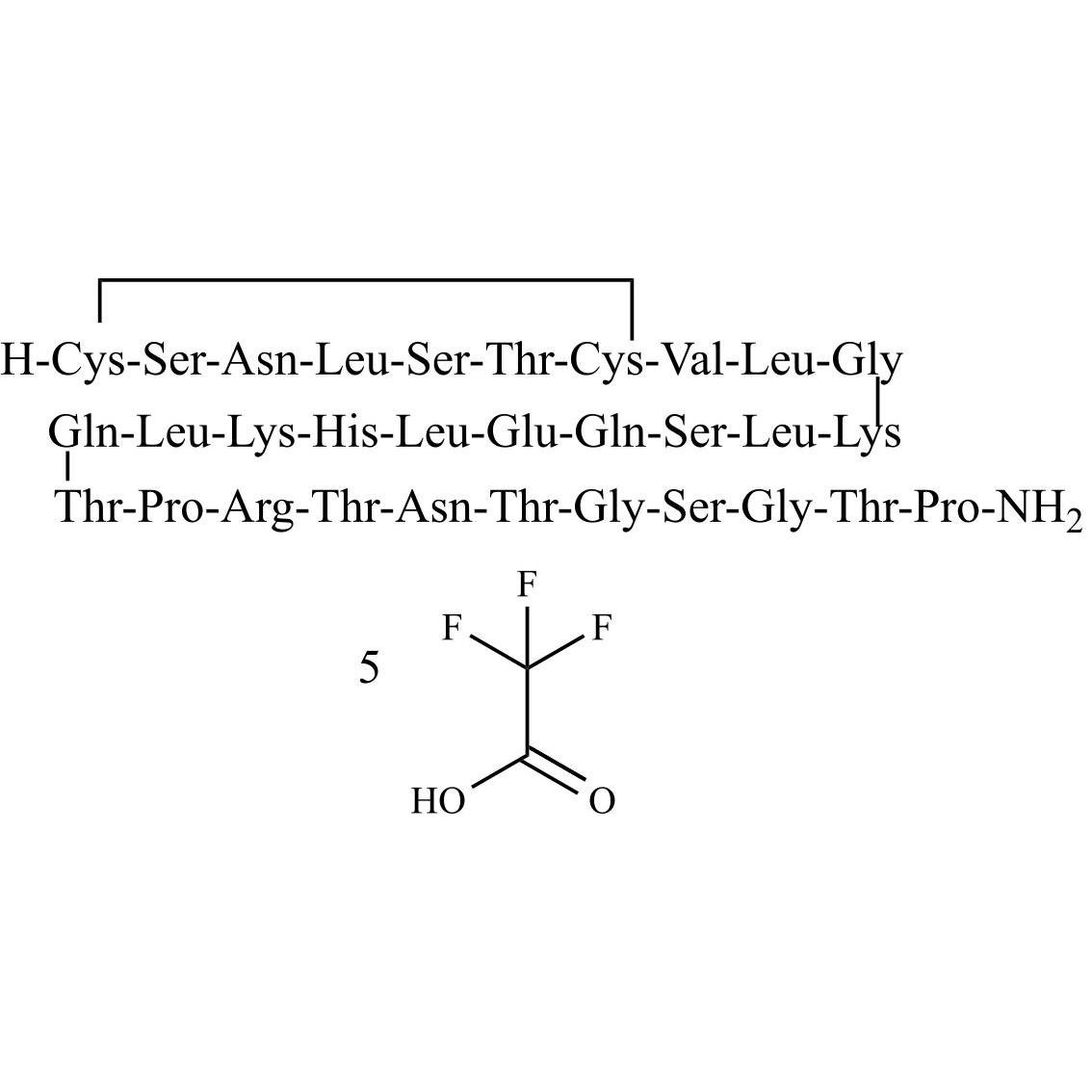 Picture of Calcitonin (Salmon) EP Impurity C Pentatrifluoroacetate