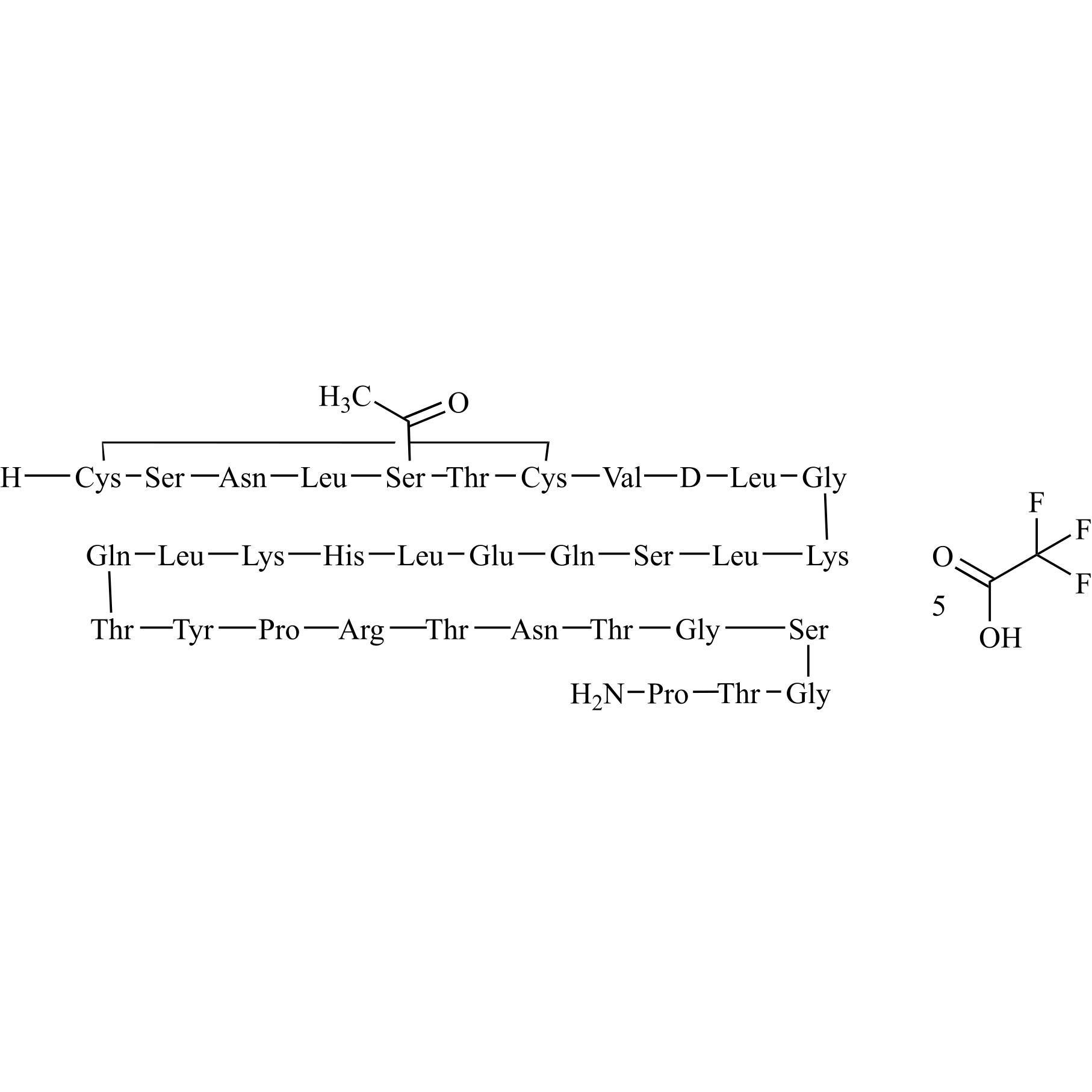 Picture of Calcitonin Impurity 42 Pentatrifluoroacetate