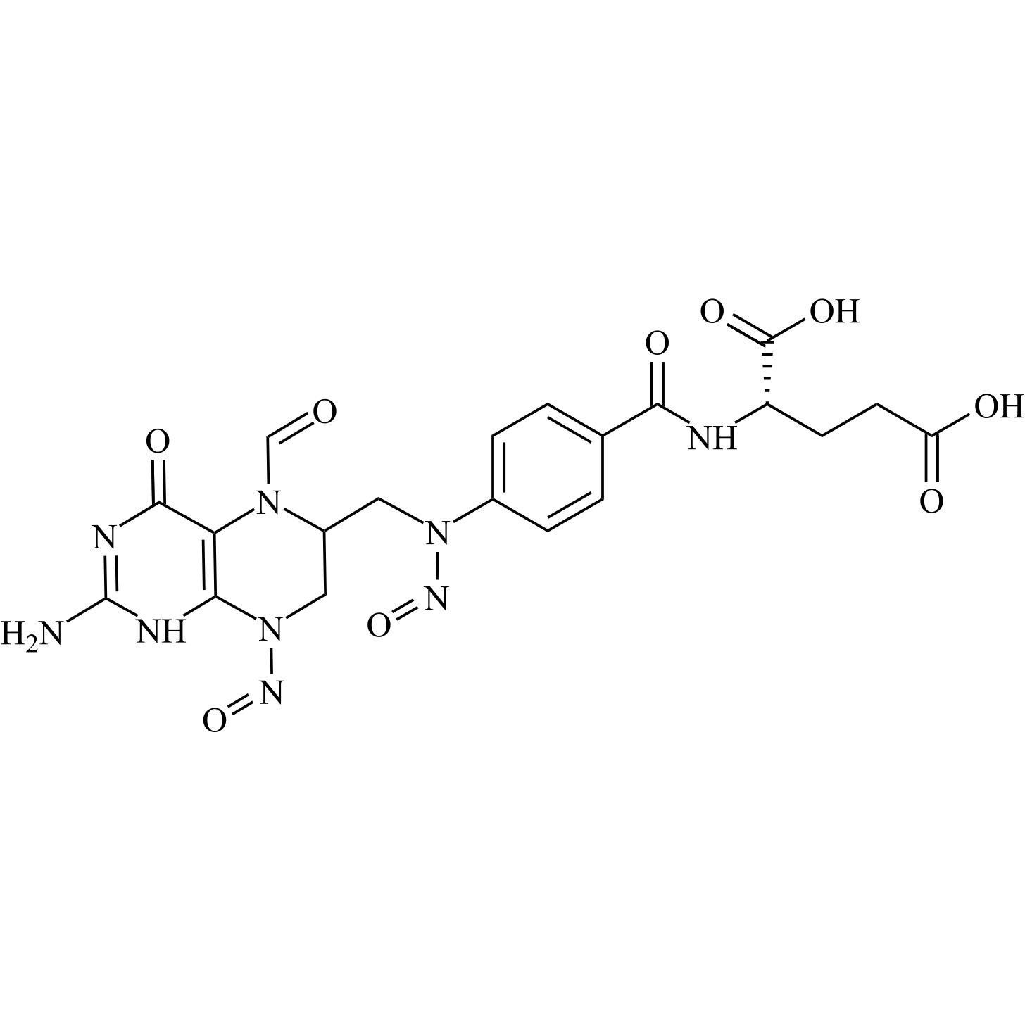 Picture of N1,N2-Di-Nitroso Folinate (N1,N2-Di-Nitroso Leucovorin)