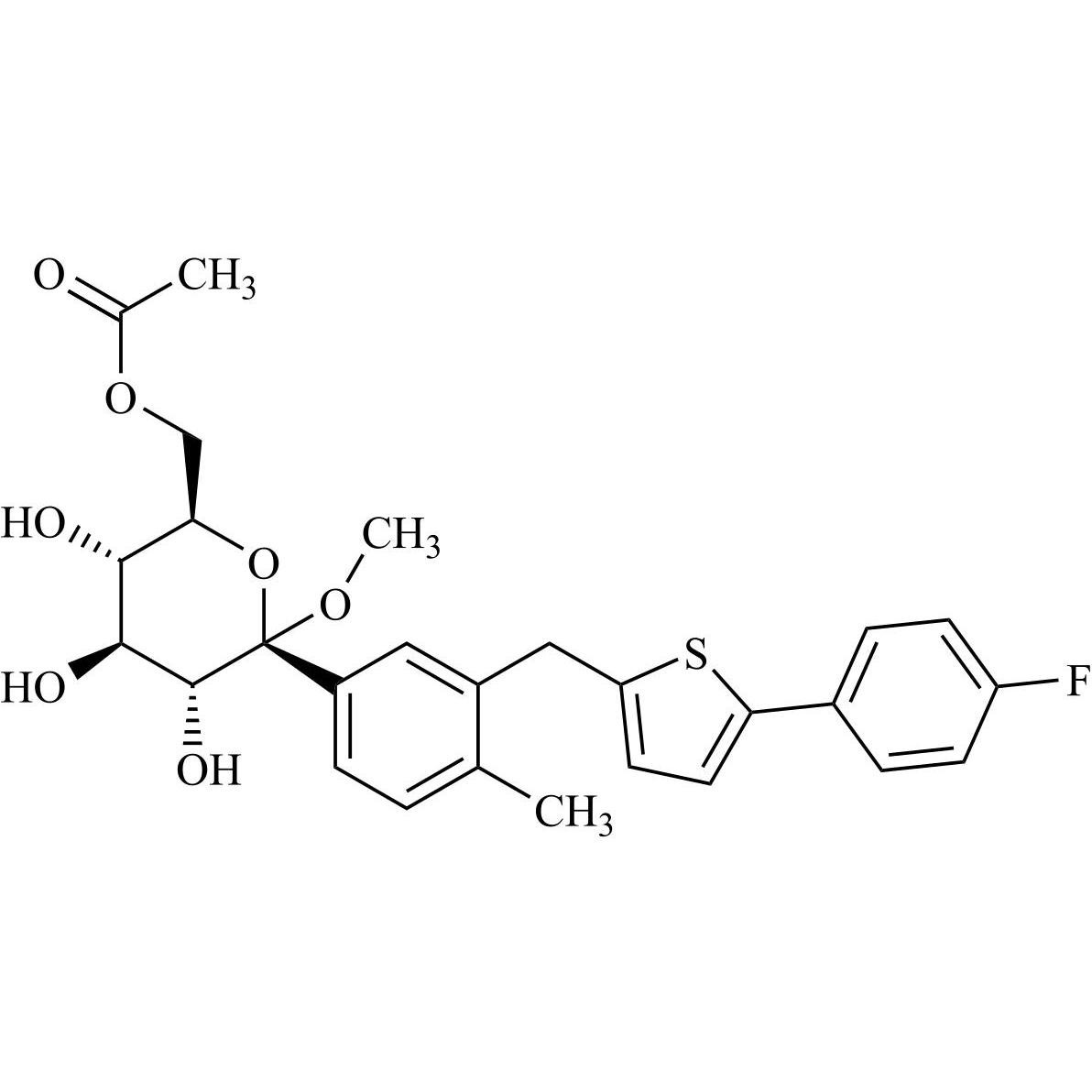 Picture of Canagliflozin Impurity 45