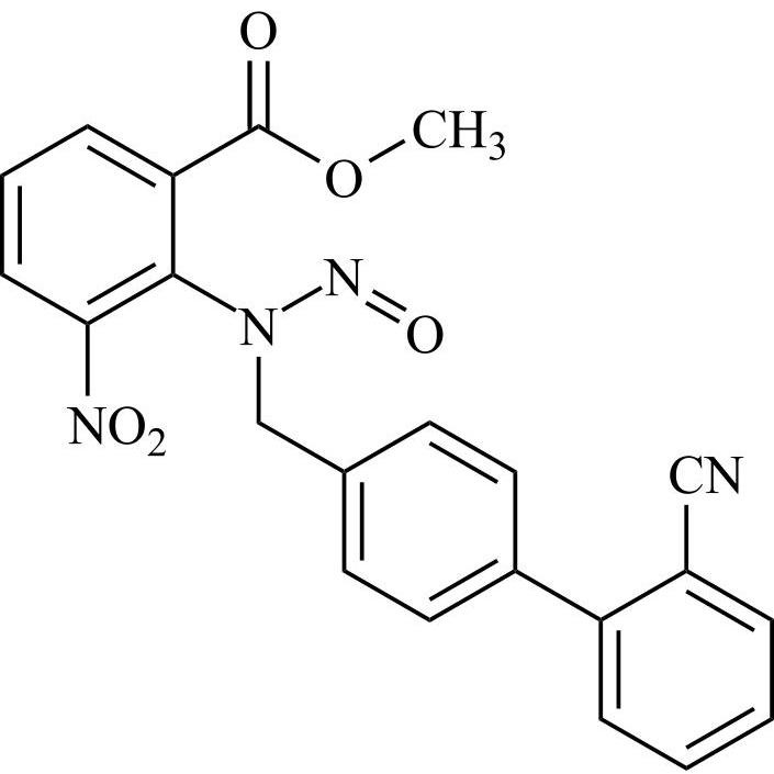 Picture of N-Nitroso Candesartan Cilexetil Impurity 8