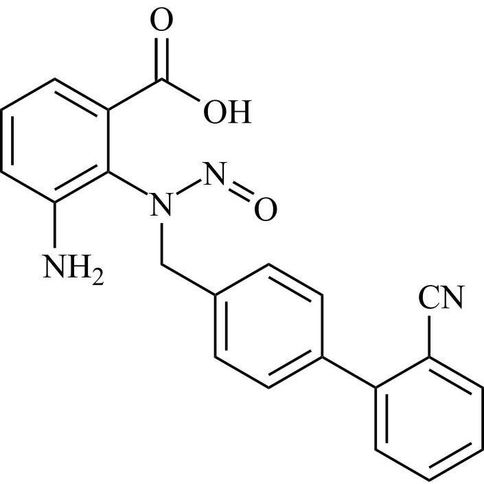 Picture of N-Nitroso Candesartan Cilexetil Impurity 27