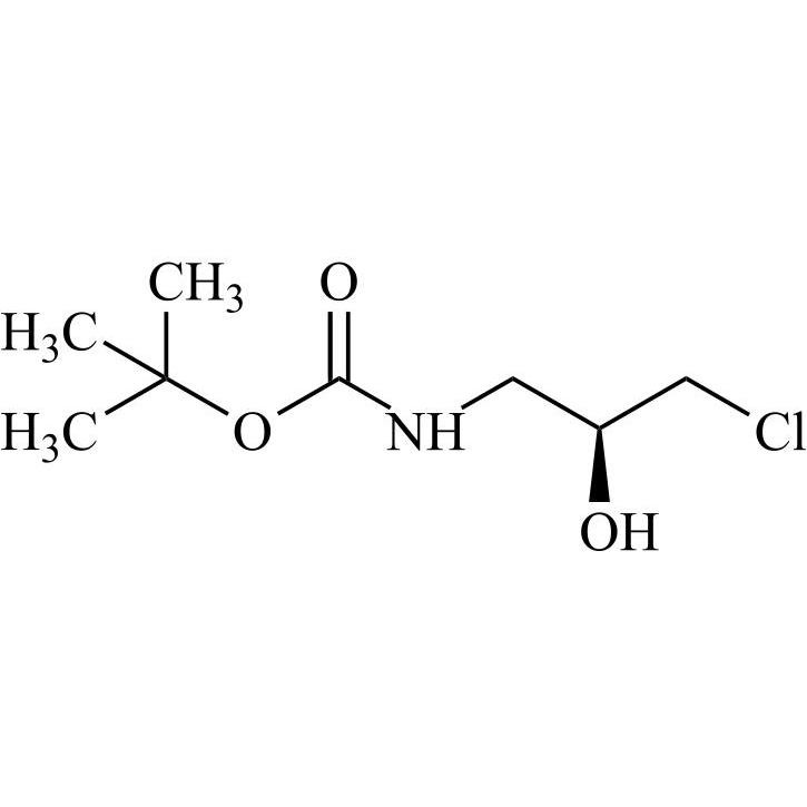 Picture of tert-Butyl 3-Chloro-(2S)-Hydroxypropyl Carbamate