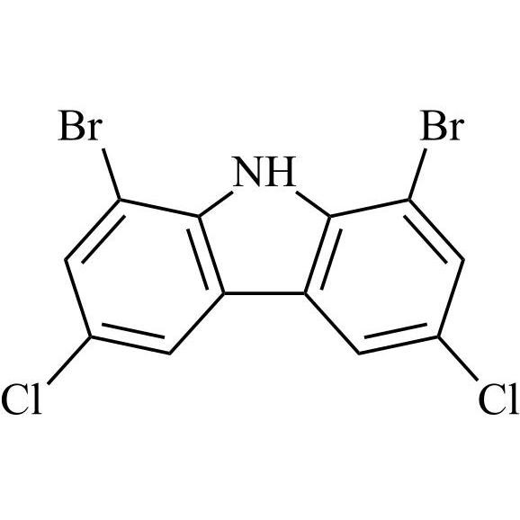 Picture of 1,8-Dibromo-3,6-Dichloro-Carbazole