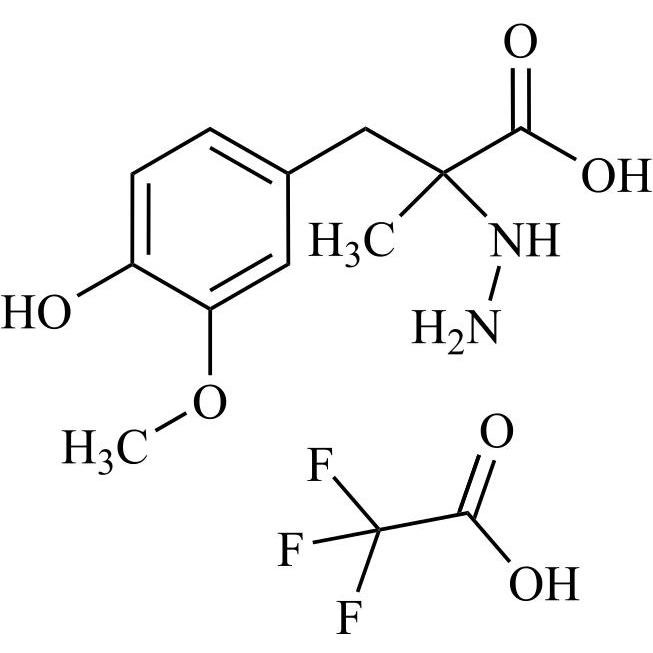 Picture of rac-Carbidopa EP Impurity C Trifluoroacetate (Carbidopa USP Related Compound A Trifluoroacetate)