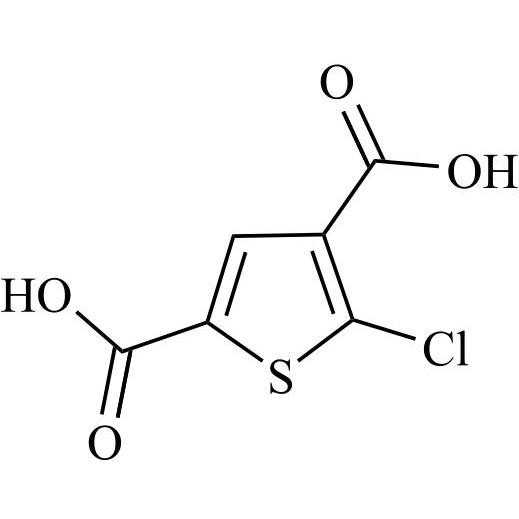 Picture of 5-Chlorothiophene-2,4-Dicarboxylic Acid