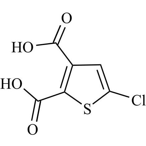 Picture of 5-Chlorothiophene-2,3-Dicarboxylic Acid