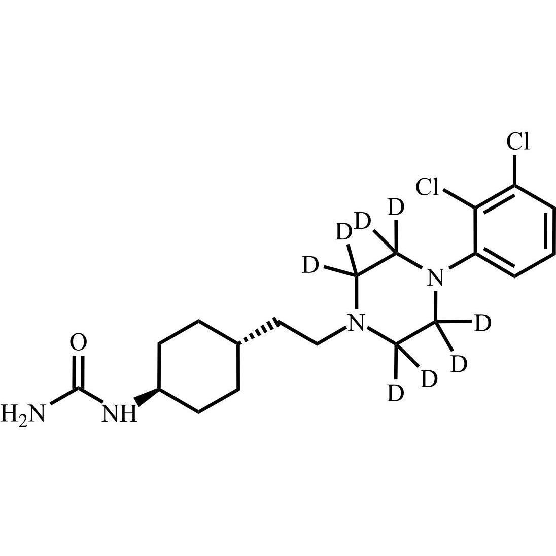 Picture of N-Didesmethyl Cariprazine-d8