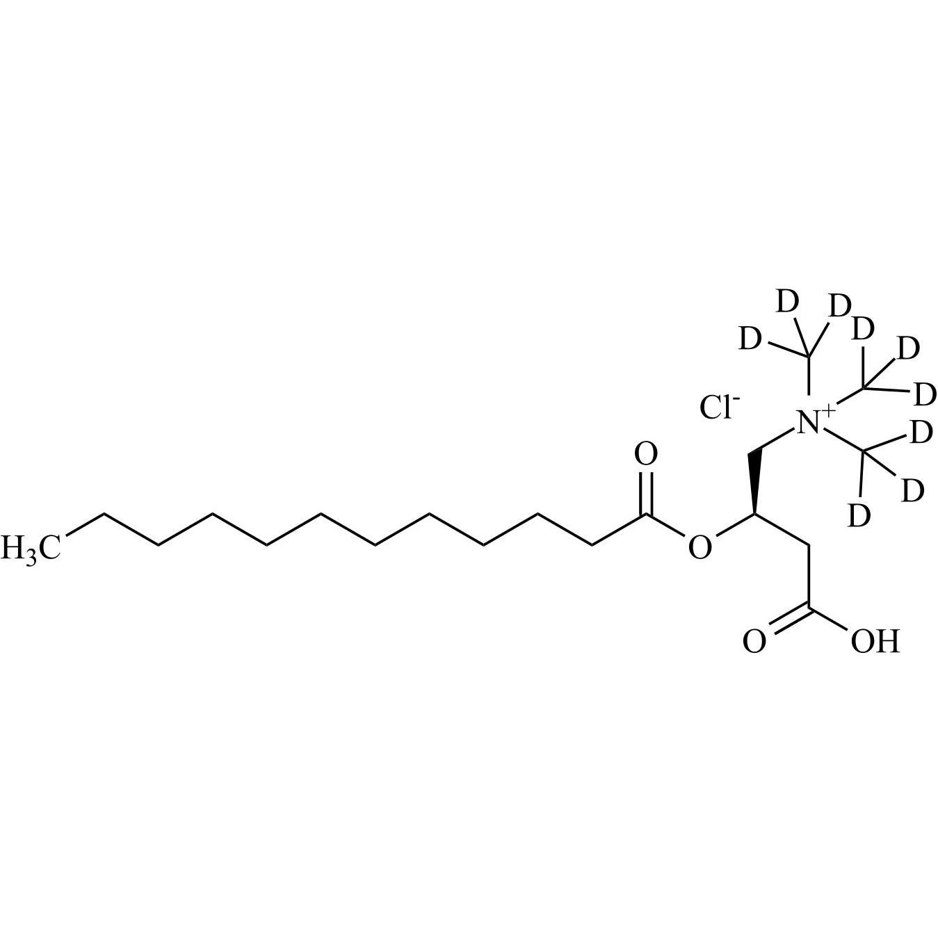 Picture of Lauroyl-L-Carnitine-d9 Hydrochloride