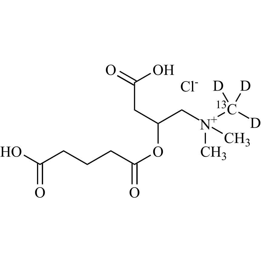 Picture of DL-Glutaryl Carnitine-13C-d3 Chloride