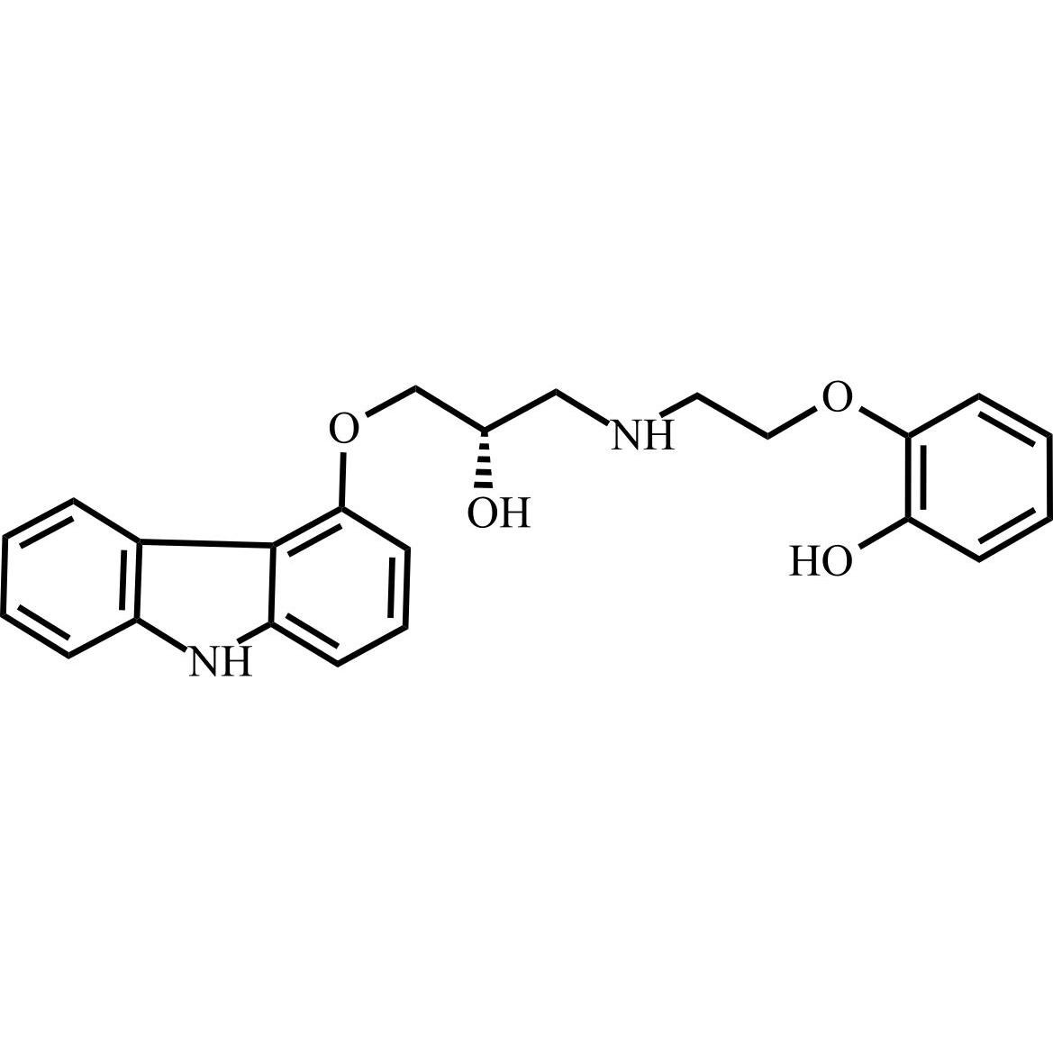 Show details for (S)-(-)-O-Desmethyl Carvedilol Picture of (S)-(-)-O-Desmethyl Carvedilol