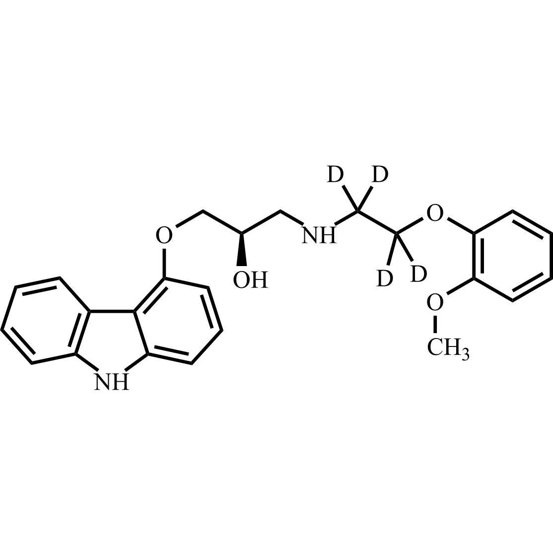 Show details for (R)-Carvedilol-d4 Picture of (R)-Carvedilol-d4