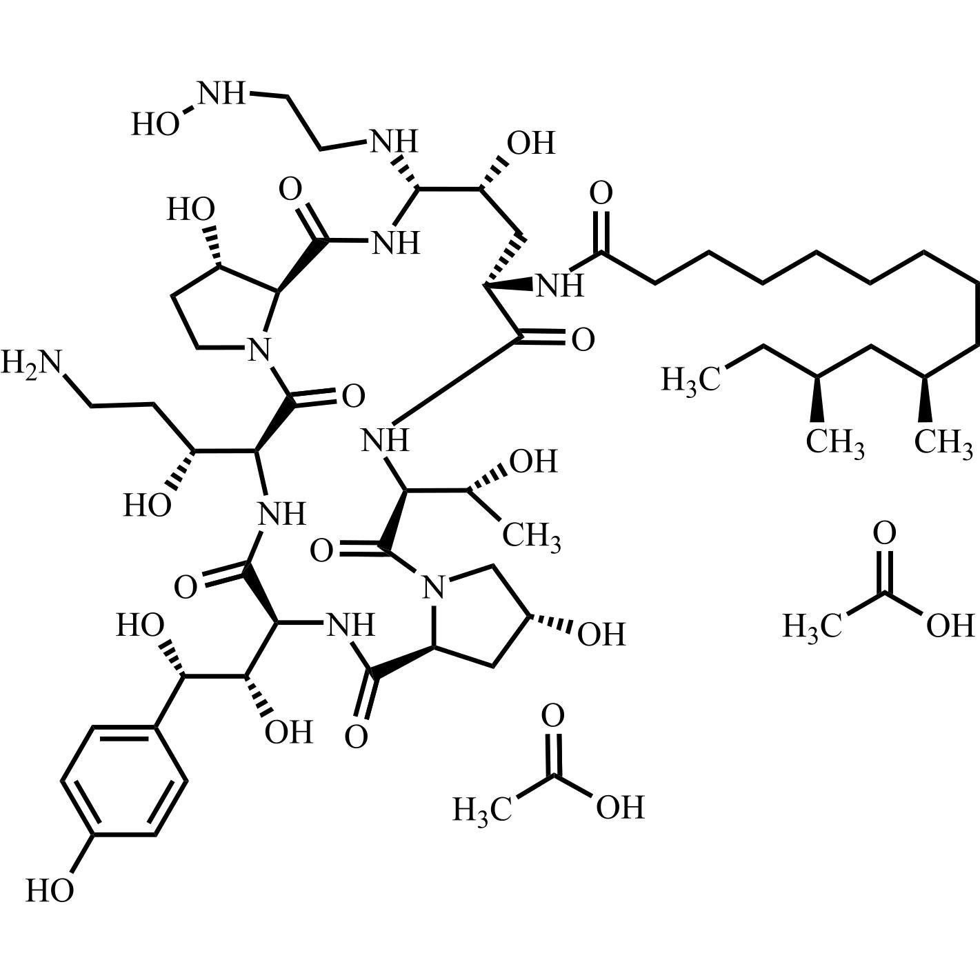 Picture of Caspofungin Impurity 6 Diacetate
