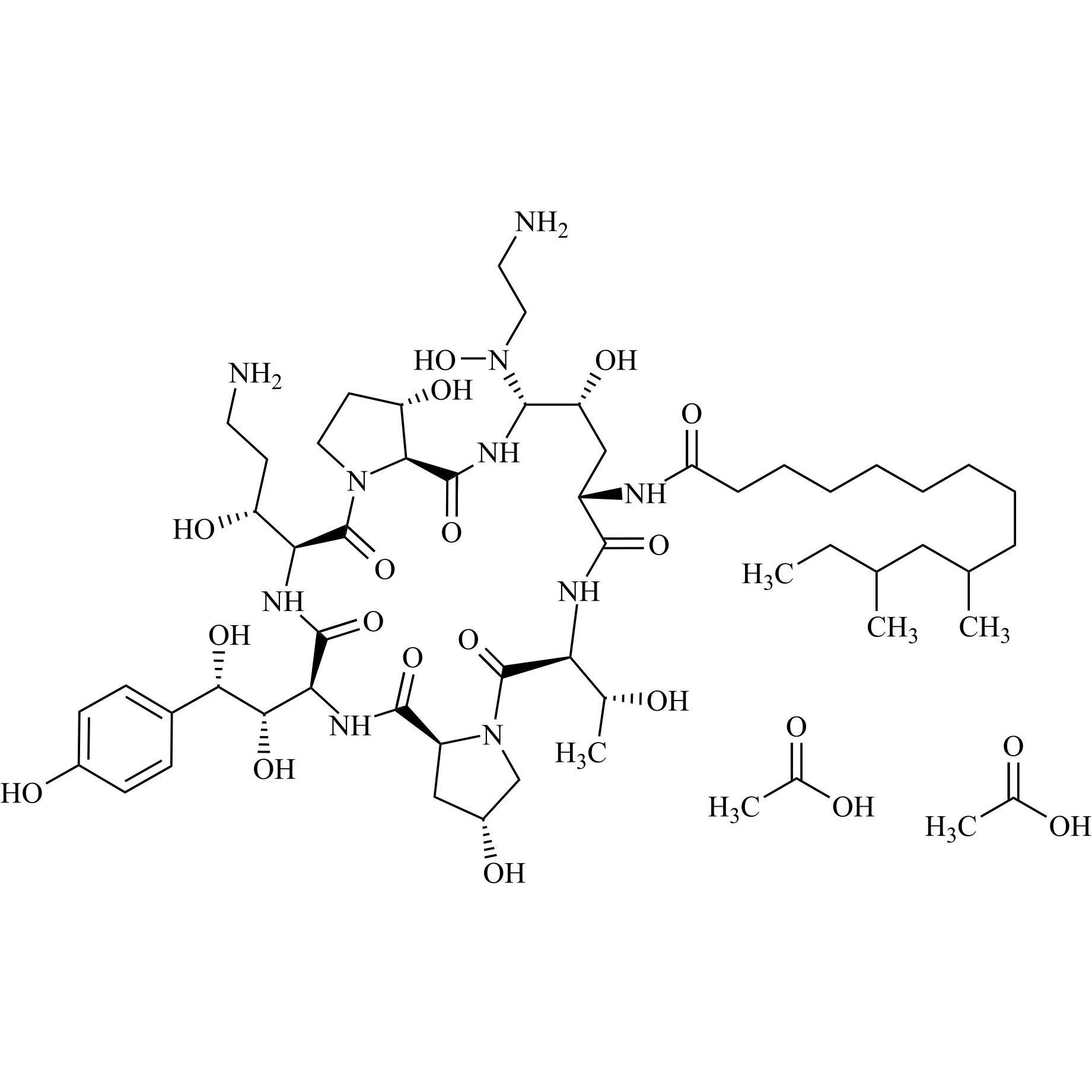 Picture of N5-Hydroxylamino Caspofungin Diacetate