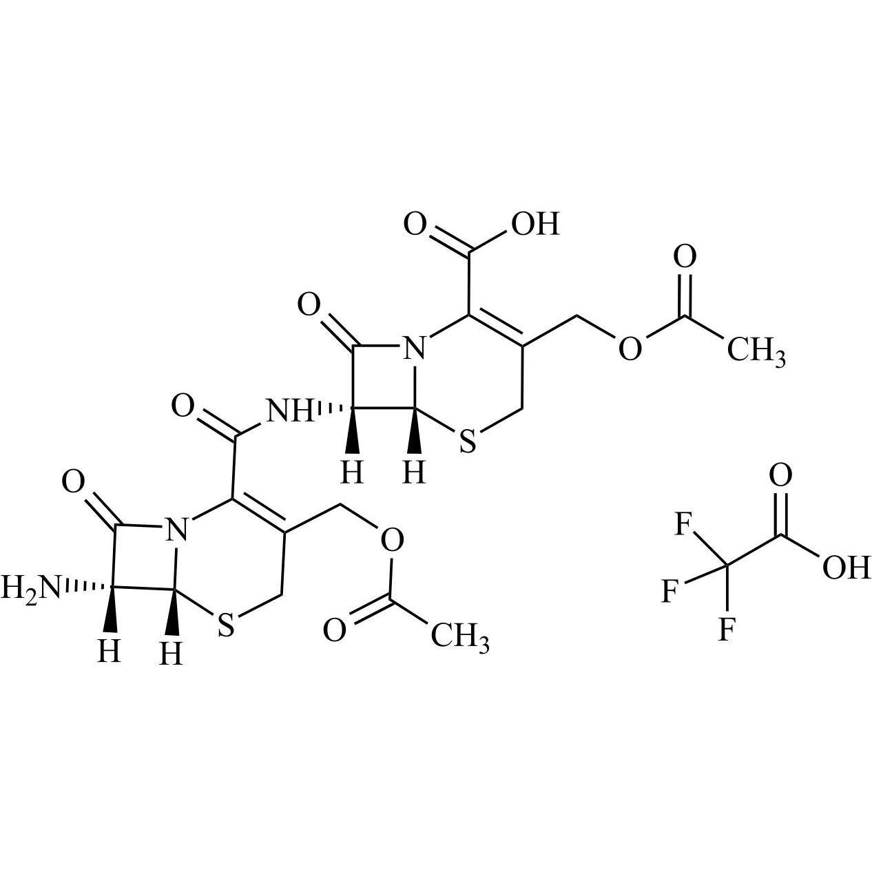 Picture of Cefazolin Impurity 20 Trifluoroacetate Salt