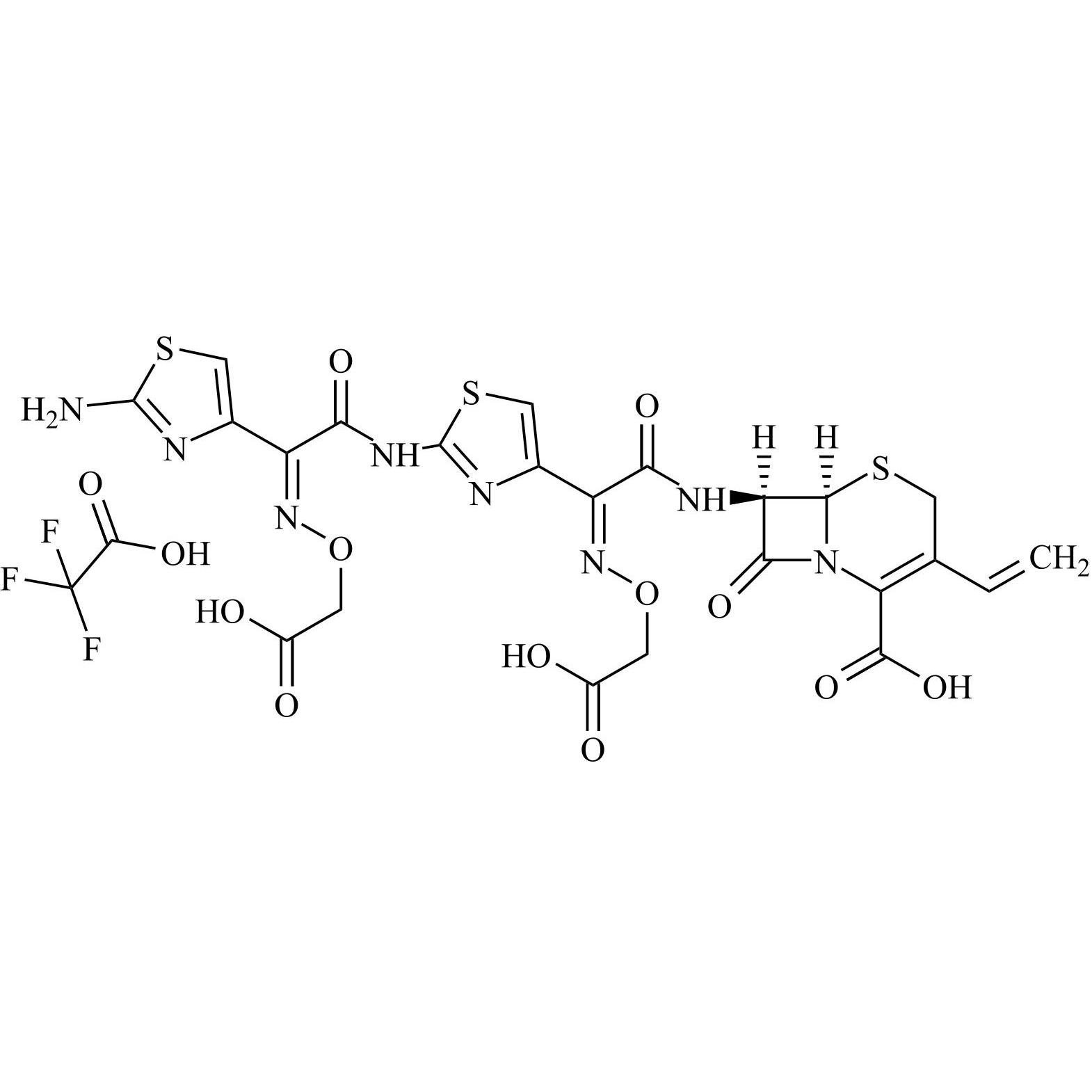 Picture of Cefixime Impurity 17 Trifluoroacetate