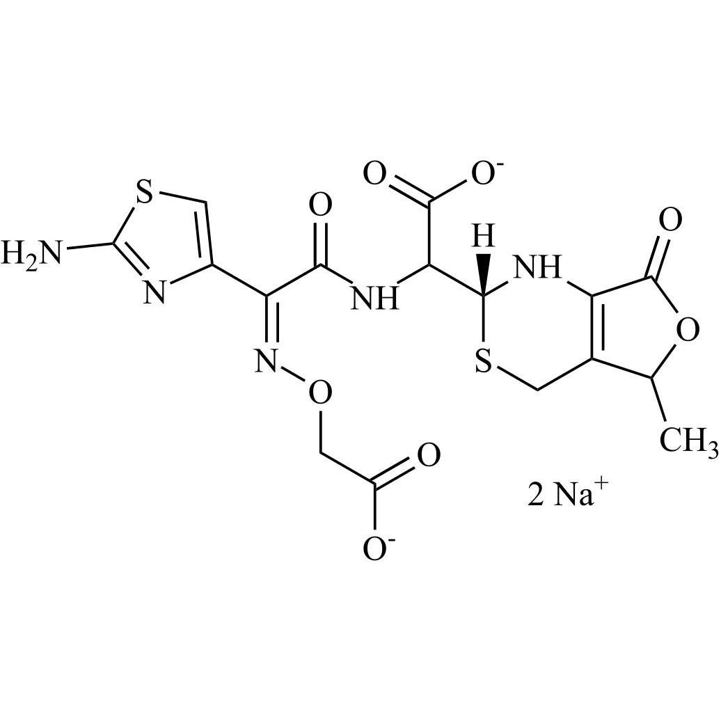 Picture of Cefixime EP Impurity A Disodium Salt (Mixture of Diastereomers)