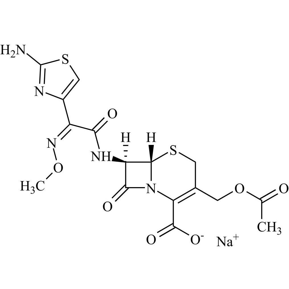 Picture of Cefotaxime Impurity 26 Sodium Salt